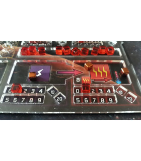 Tablero de jugador Neon para Terraforming Mars