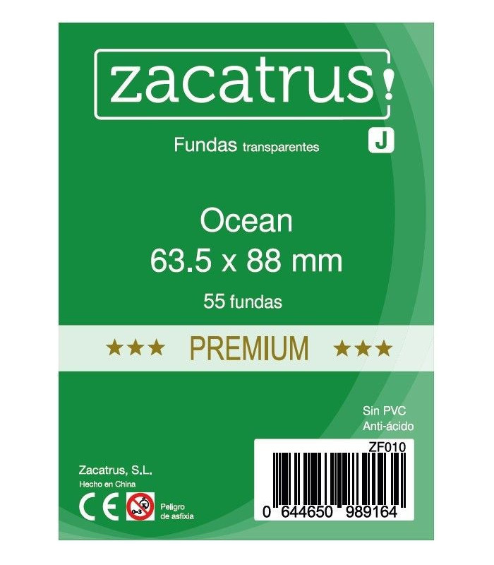 Zacatrus Ocean premium (63.5x88 mm) (55 uds)