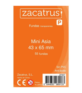 Zacatrus Mini Asia (43 mm X 65 mm)