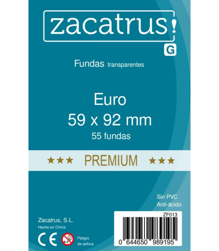 Zacatrus Euro Premium 59x92-55uds