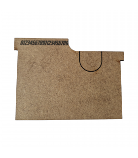 Separadores horizontal MDF