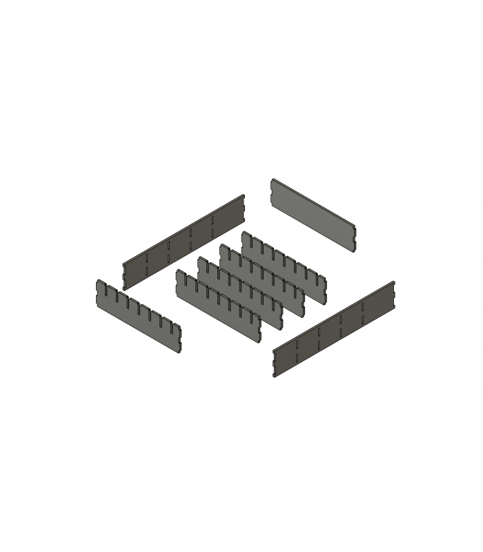 Carcassonne – Inserto Organizador para juego base y expansiones