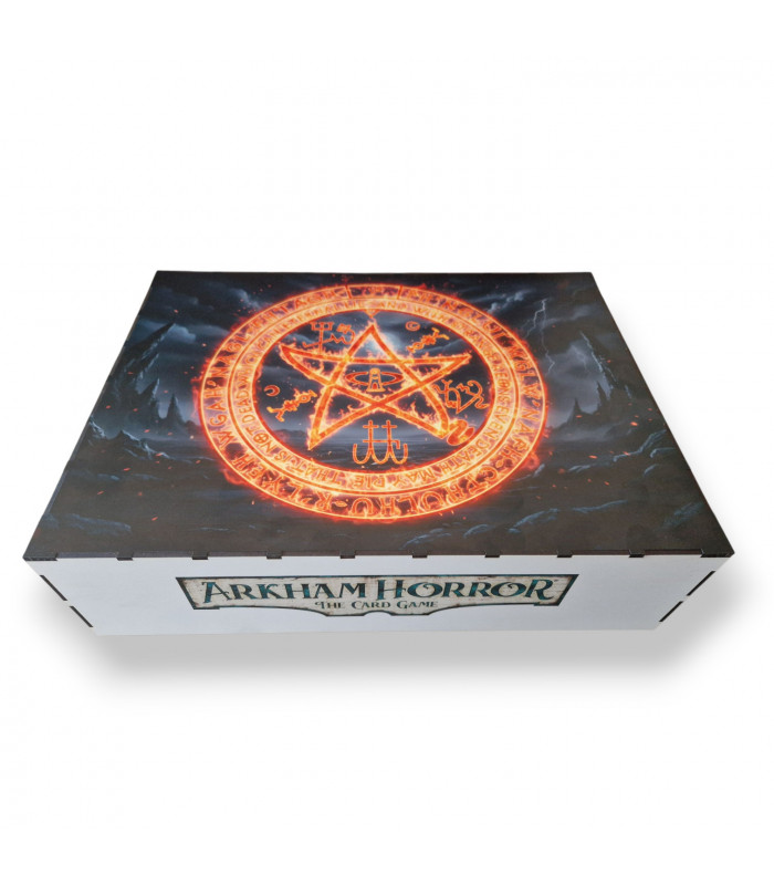 Cajón Arcano en llamas LCG UV MDF  para Arkham horror LCG | Compra ahora en Quilate Games
