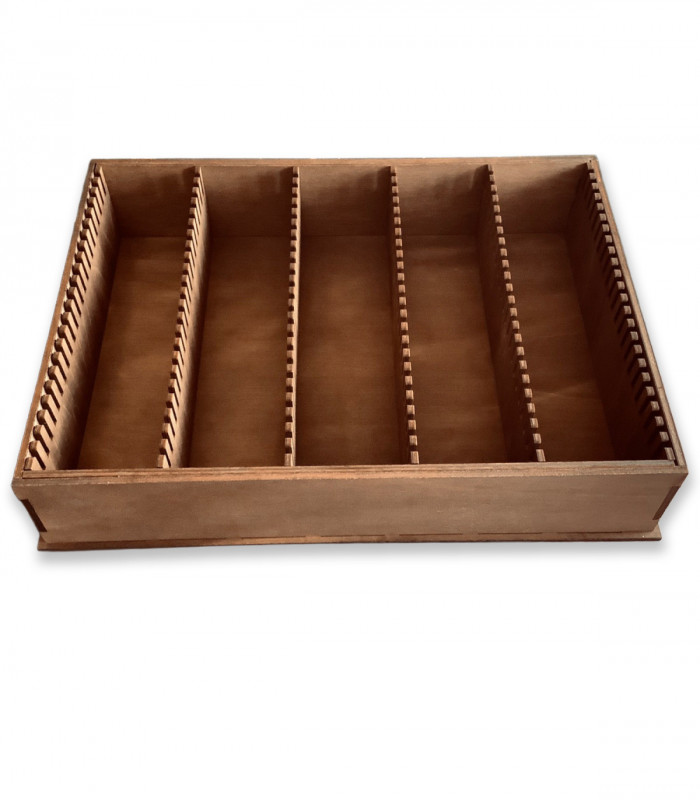 Cajón Marvel champions v2 tintado Nogal Montado Base