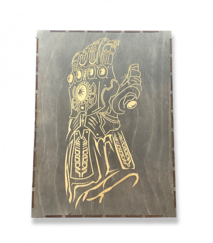 Cajón Marvel champions v2 Tintado Wengue