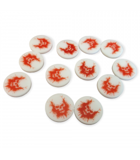 Token Daño Calavera x10