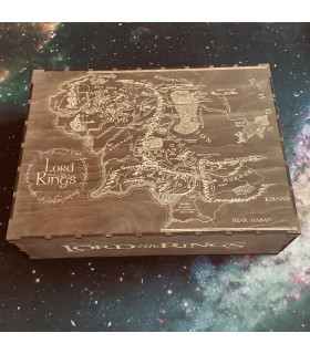 Cajón El Señor de los anillos LCG Nogal