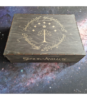 Cajón El Señor de los anillos v2 Wengue