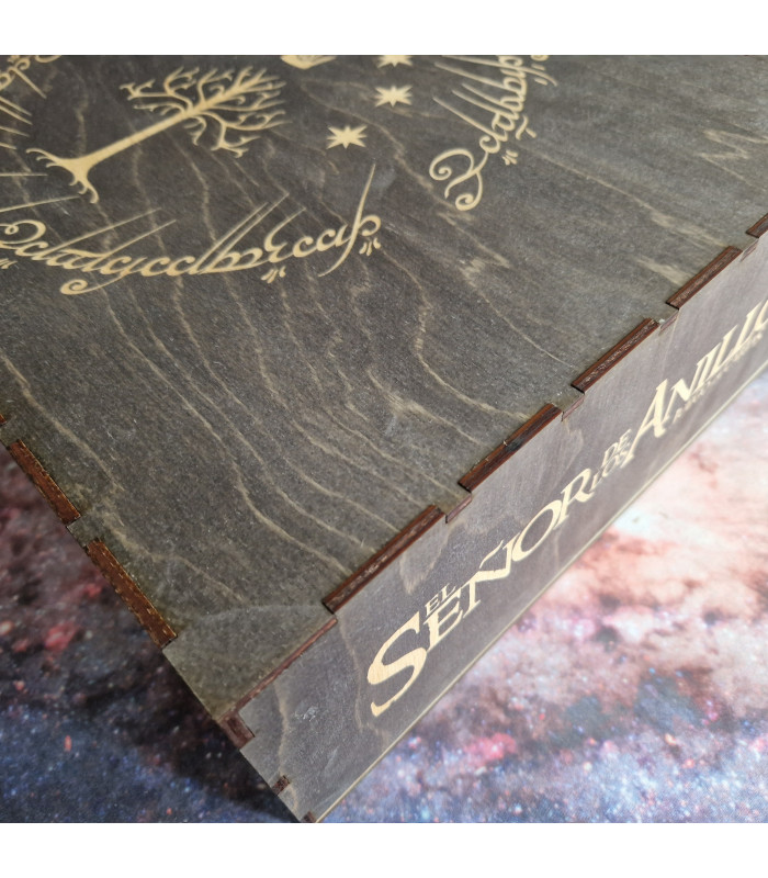 Cajón El Señor de los anillos v2 Wengue