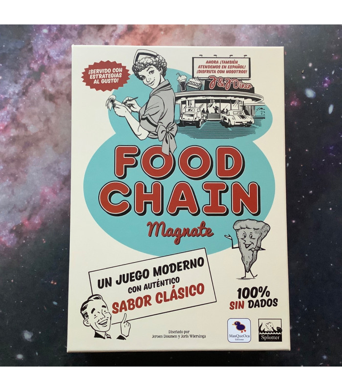 Inserto Food Chain Magnate Edición Castellano